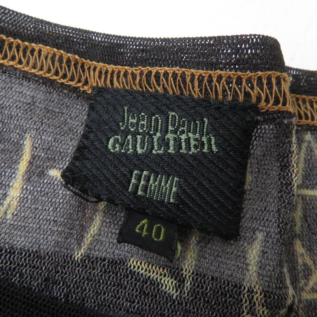 JEAN-PAUL GAULTIER tops Nylon multicolor 40