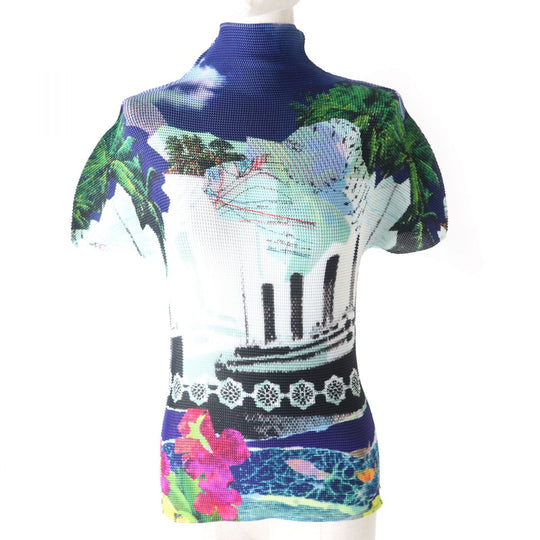 ISSEY MIYAKE Cut polyester multicolor
