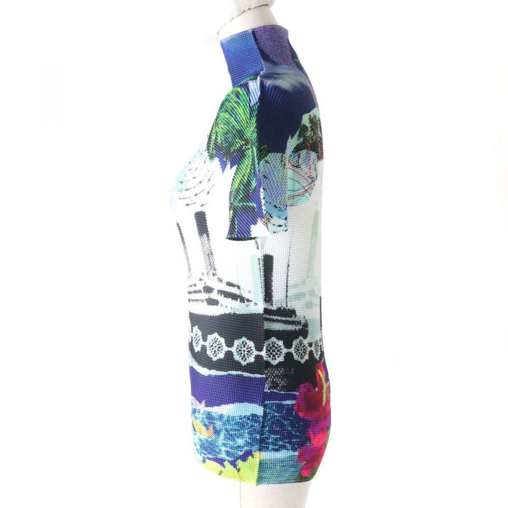 ISSEY MIYAKE Cut polyester multicolor