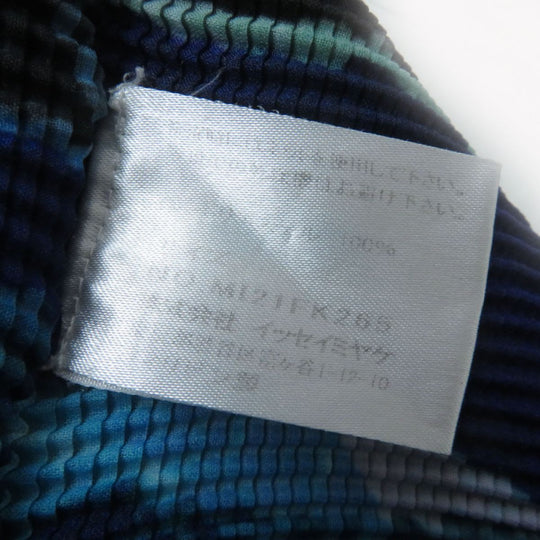 ISSEY MIYAKE Cut polyester multicolor