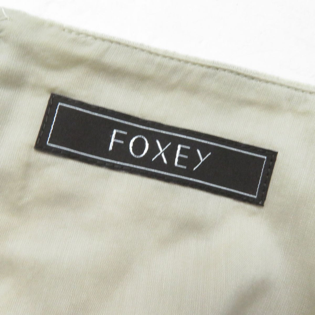 FOXEY one piece linen Ivory 38