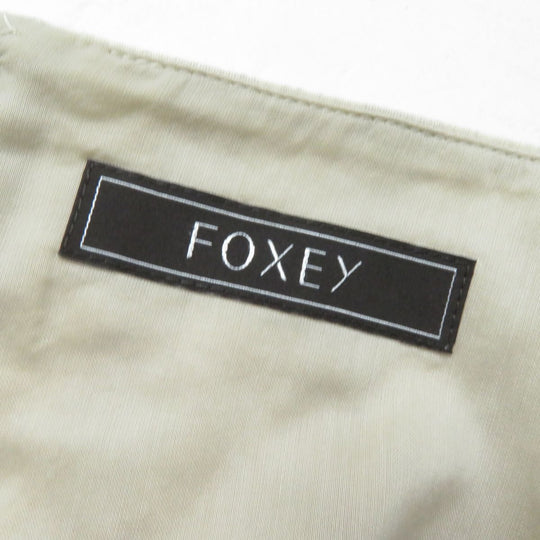 FOXEY one piece linen Ivory 38