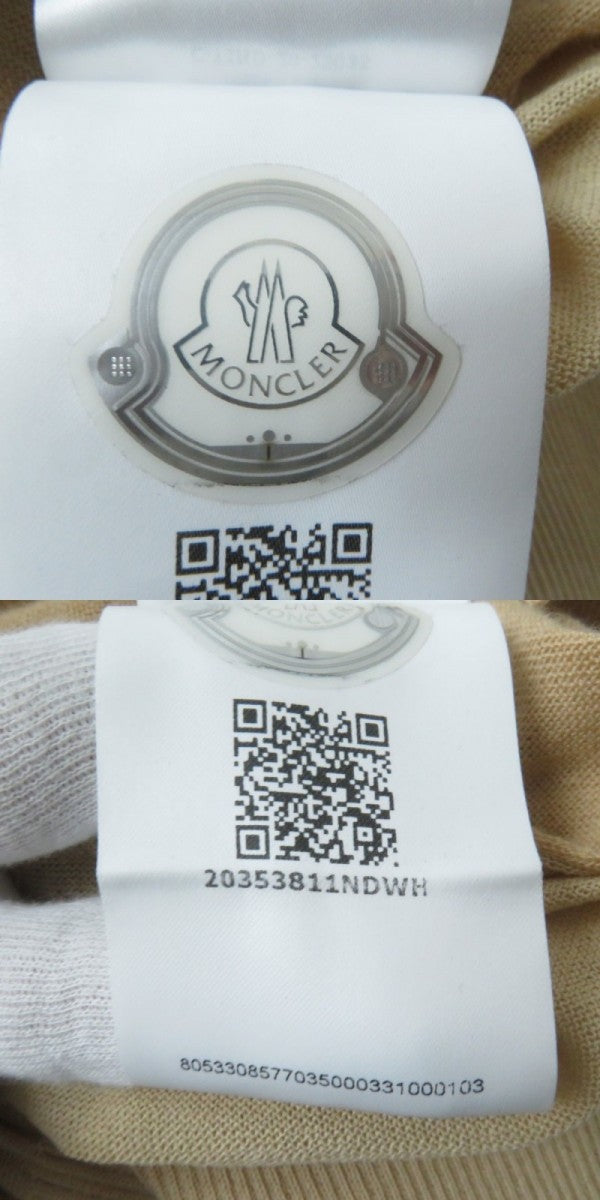 MONCLER GENIUS 2 knit cashmere beige XS