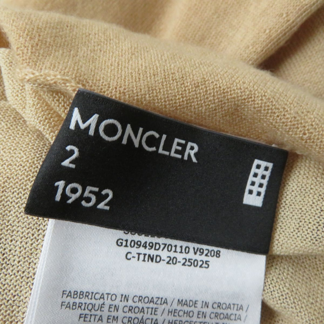 MONCLER GENIUS 2 knit cashmere beige XS