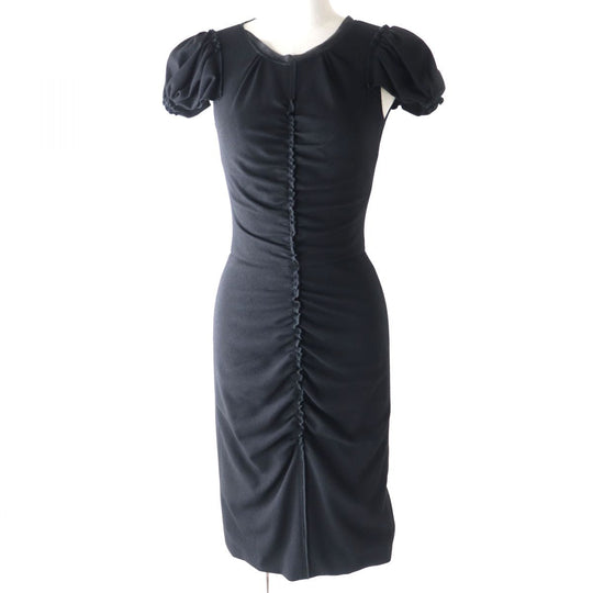 DOLCE&GABBANA one piece wool black 36