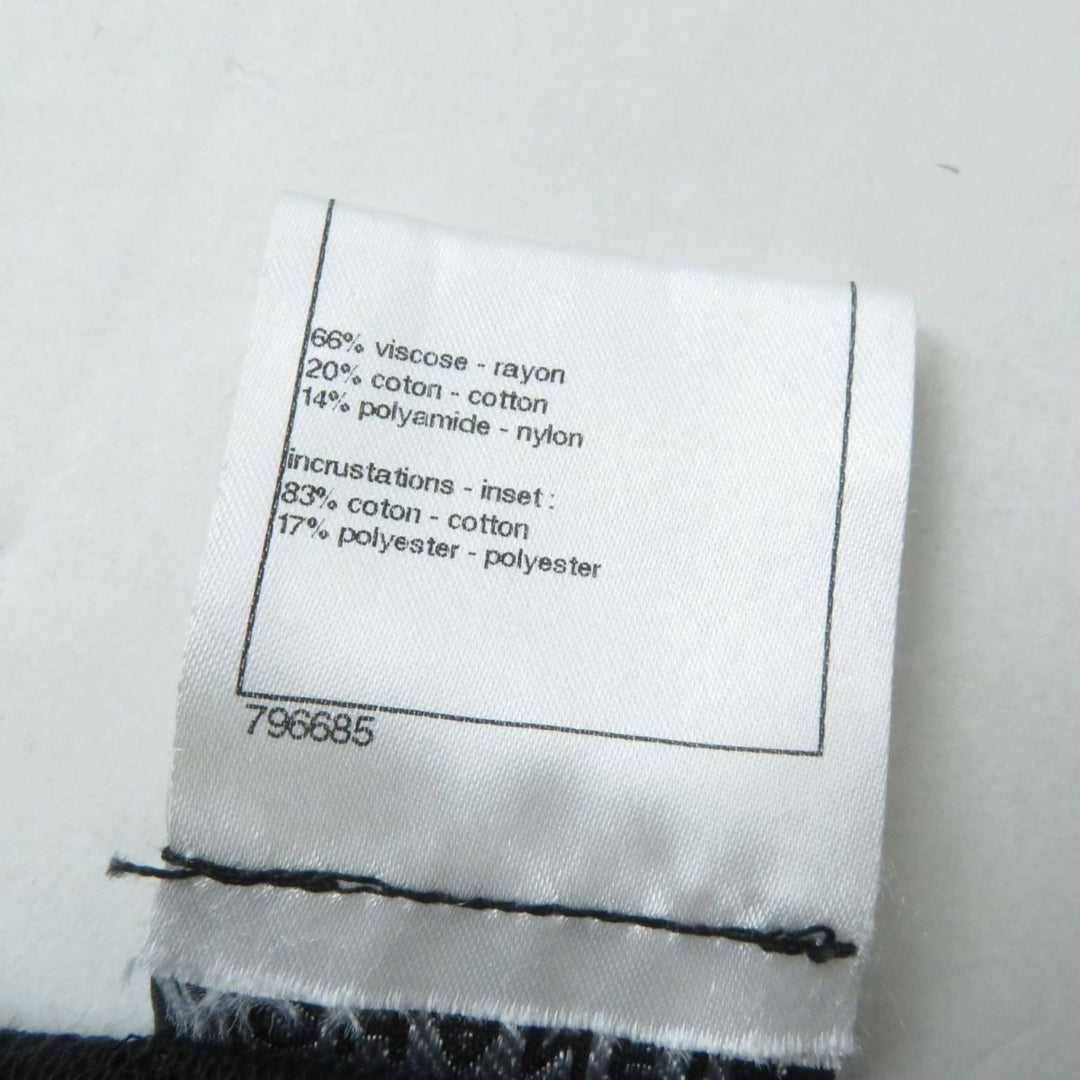 CHANEL Tunic Rayon black 36