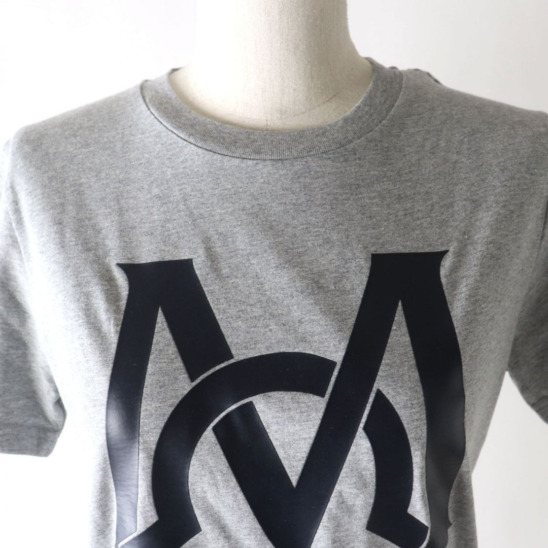 MONCLER Short sleeve T-shirt cotton gray MAGLIA T-SHIRT
