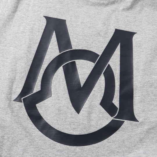 MONCLER Short sleeve T-shirt cotton gray MAGLIA T-SHIRT