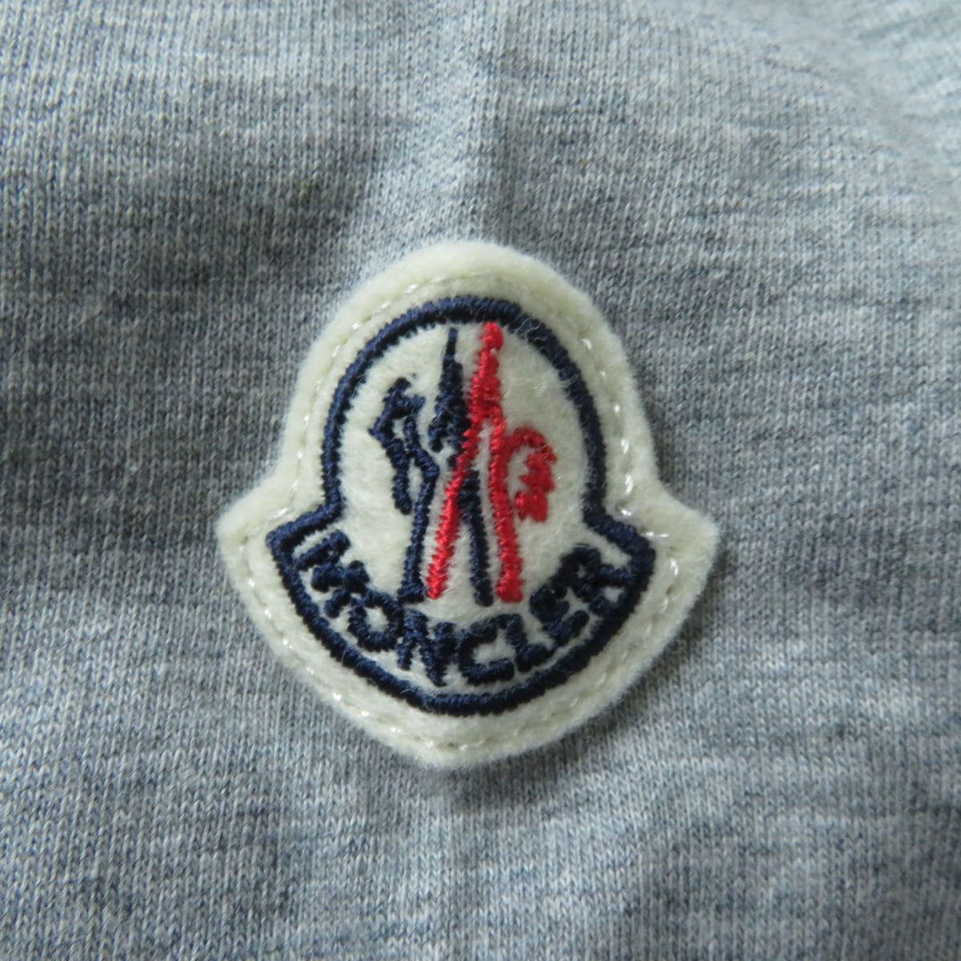 MONCLER Short sleeve T-shirt cotton gray MAGLIA T-SHIRT