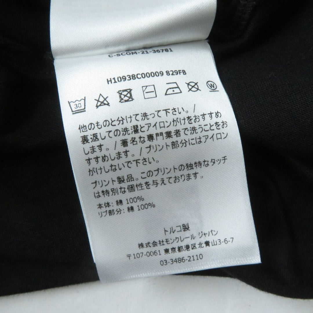 MONCLER tops cotton black S