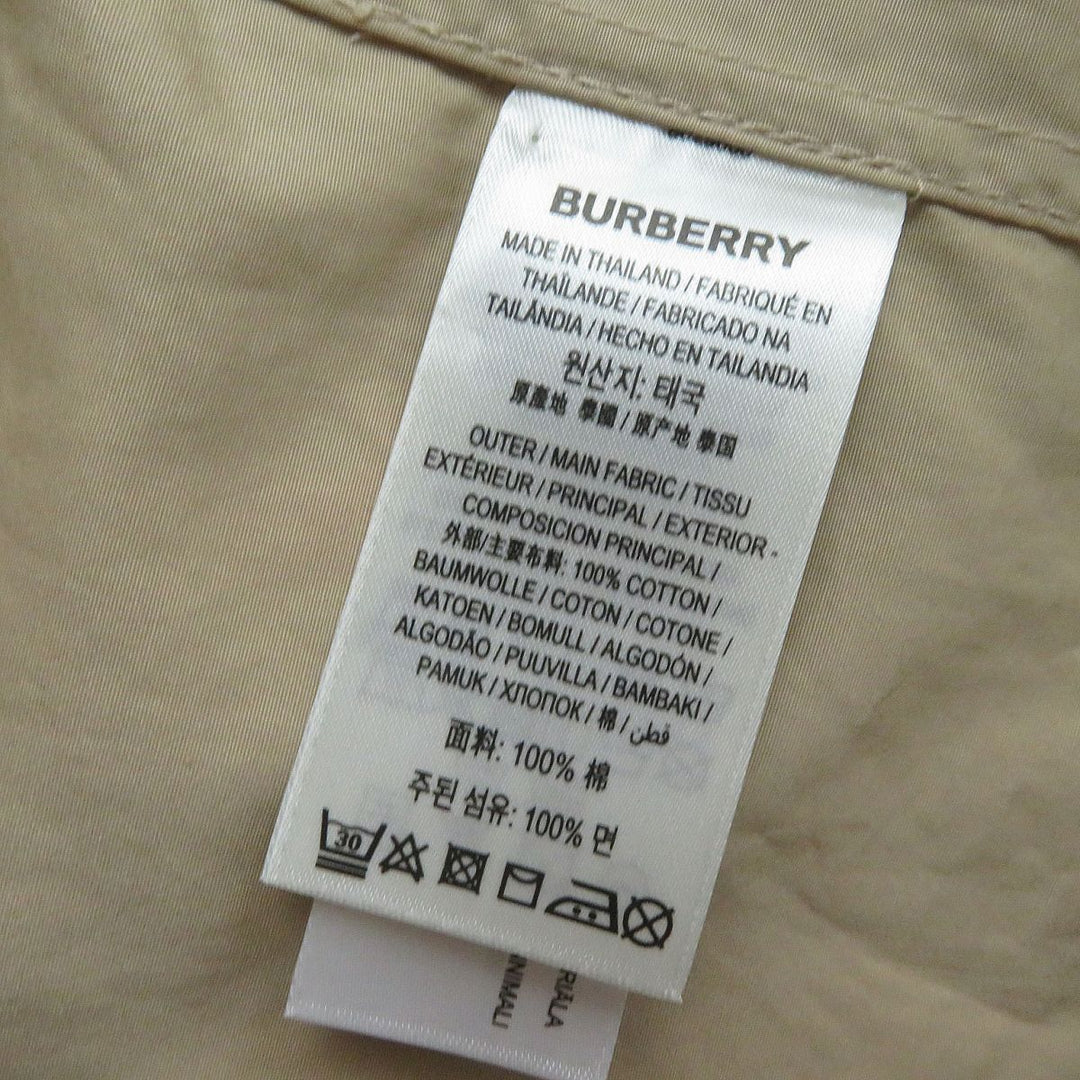 BURBERRY LONDON Long sleeve shirt 8029006 cotton Beige x orange 34