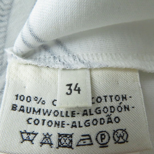 HERMES Cut cotton White x Multicolor 34