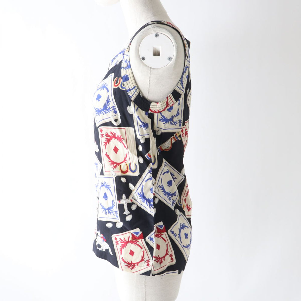 CHANEL Cut silk multicolor 34