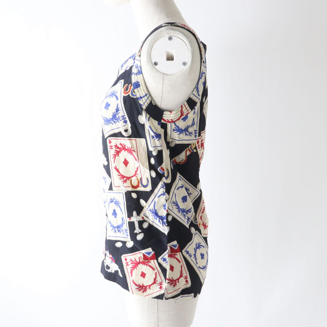 CHANEL Cut silk multicolor 34