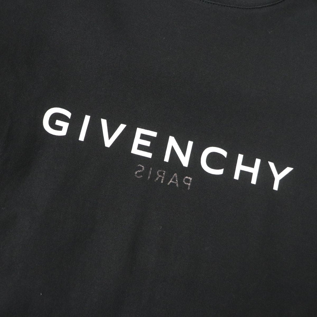 GIVENCHY Short sleeve T-shirt BW707Y3Z5W cotton black S