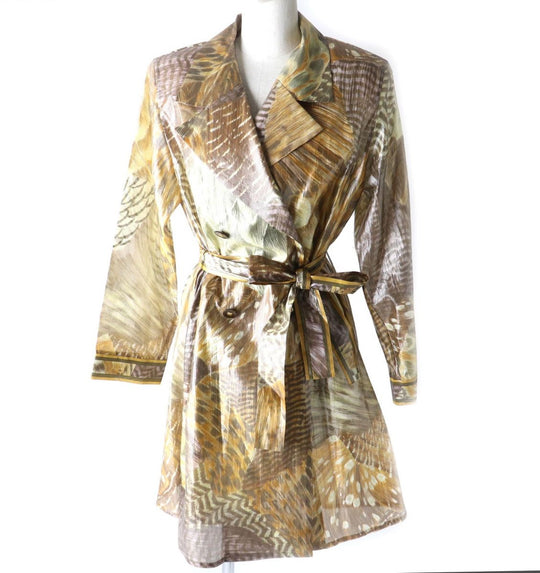 LEONARD coat polyester multicolor 9