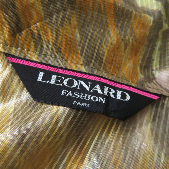 LEONARD coat polyester multicolor 9