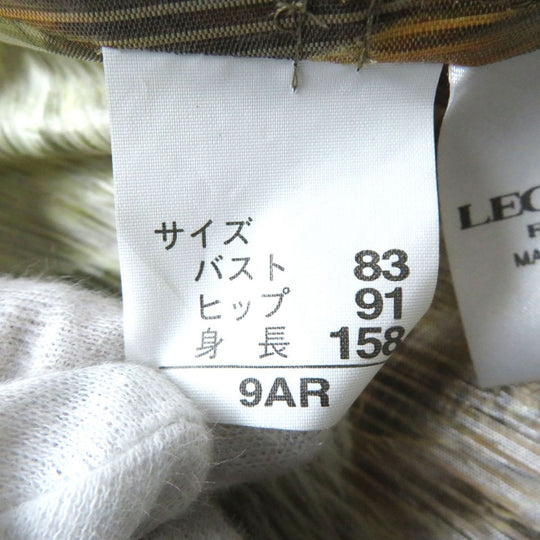 LEONARD coat polyester multicolor 9