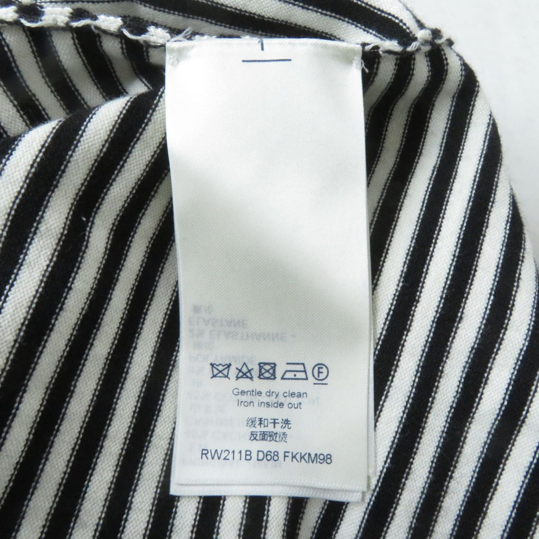 LOUIS VUITTON knit cashmere Black x white XS