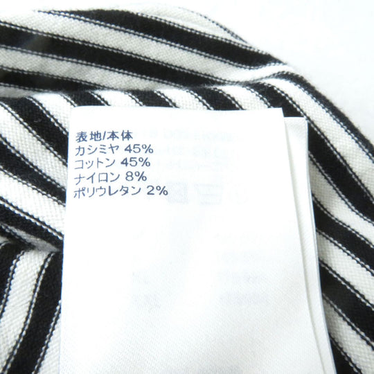 LOUIS VUITTON knit cashmere Black x white XS