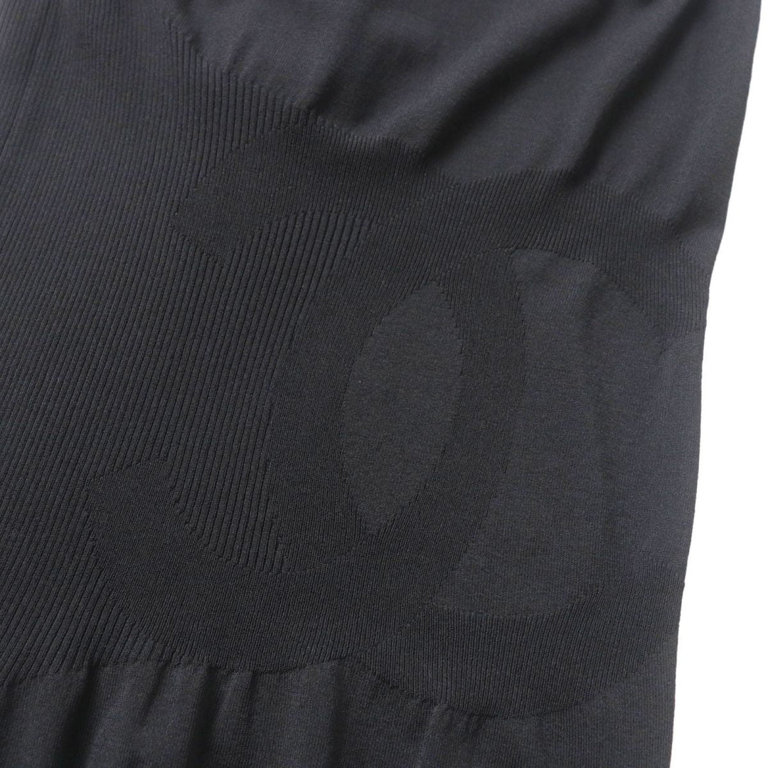 CHANEL knit Rayon black 34