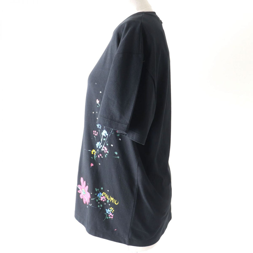 MIUMIU tops cotton Black x multicolor XS