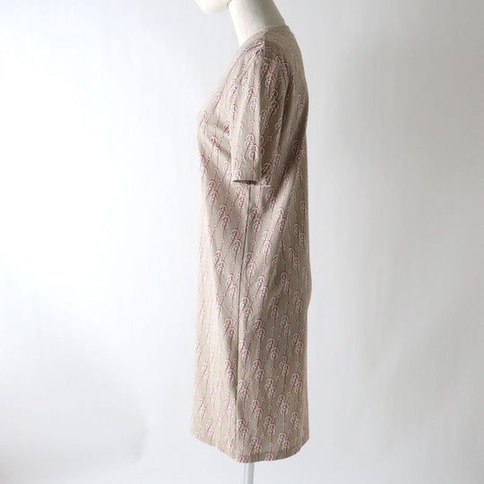 HERMES Tunic Main: 100% cotton, Rib: 97% cotton, 3% polyurethane beige 34