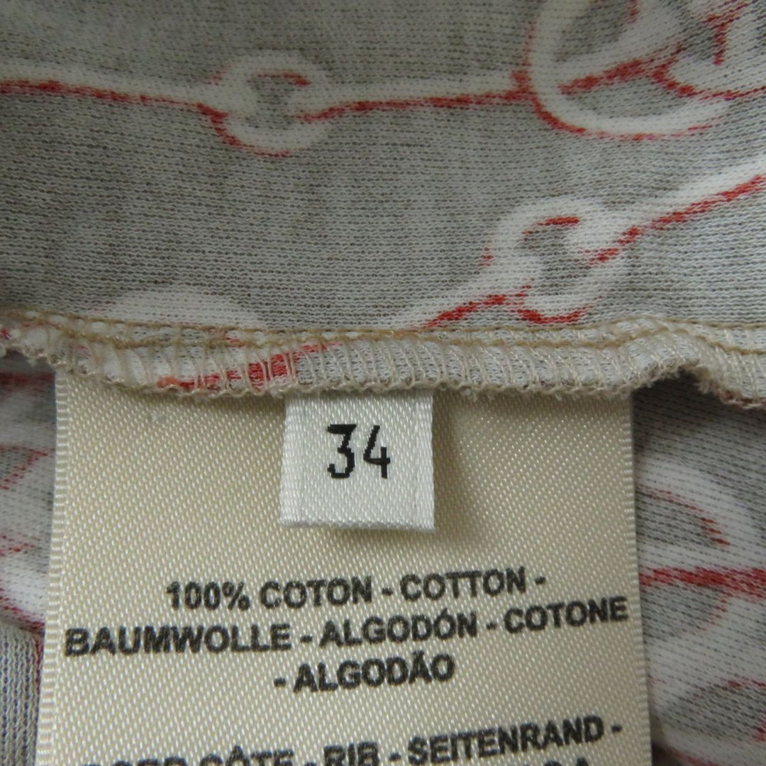 HERMES Tunic Main: 100% cotton, Rib: 97% cotton, 3% polyurethane beige 34