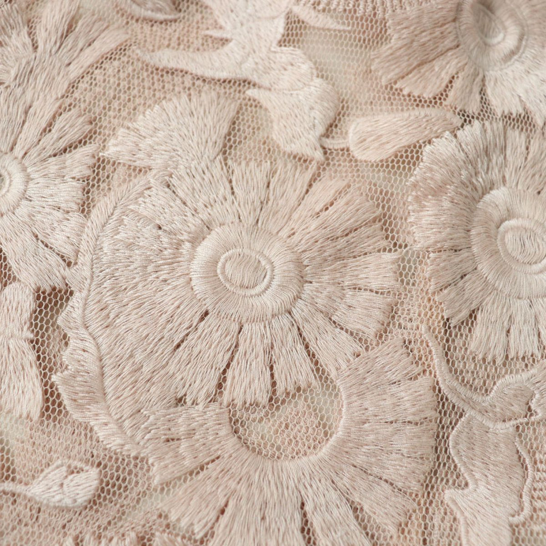VALENTINO one piece Nylon pink beige 44