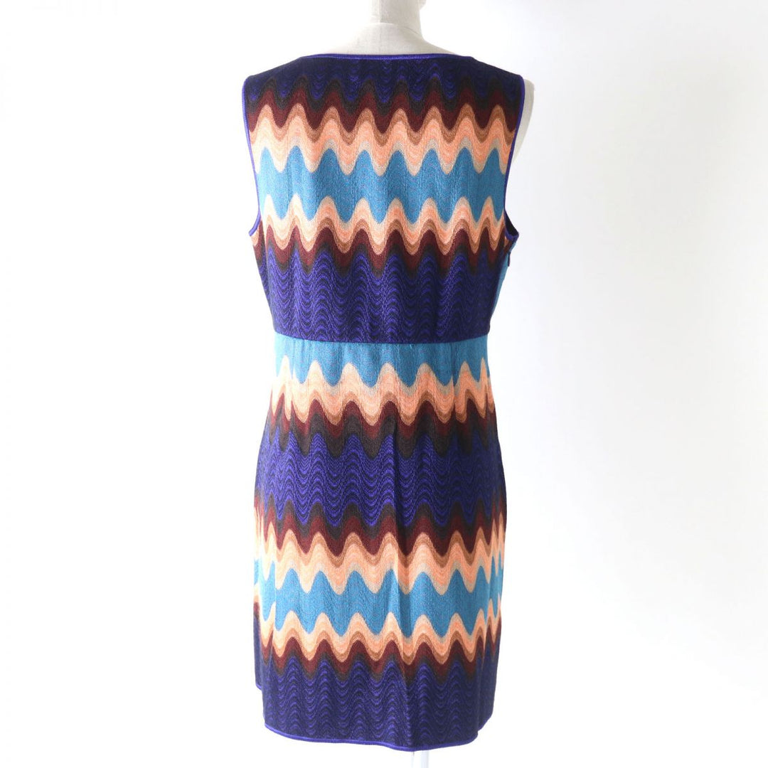 Missoni one piece Rayon Blue x multicolor 42