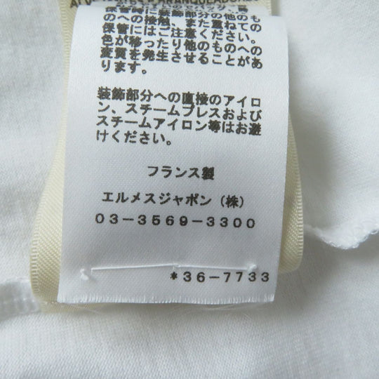 HERMES Tunic cotton white 40