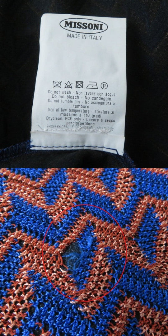 Missoni setup Rayon Blue x brown