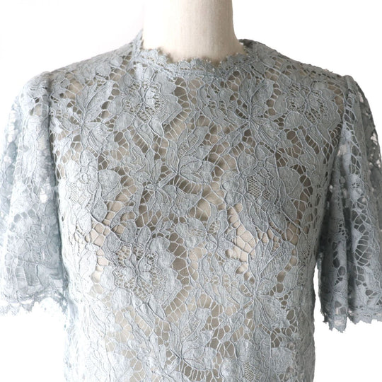 VALENTINO one piece cotton Ice blue 40