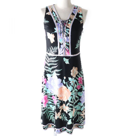 LEONARD FASHION one piece acetate Black x multicolor 34