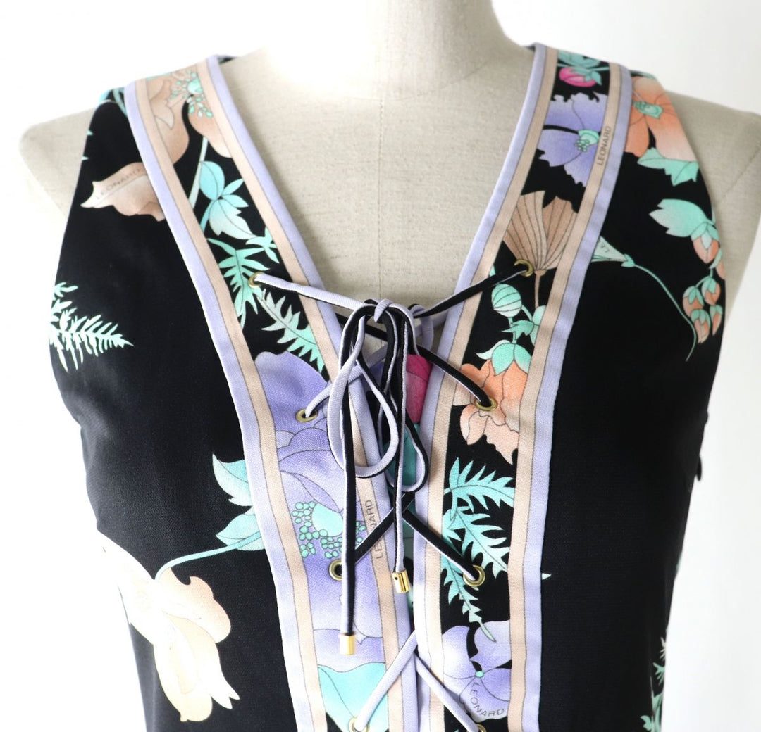 LEONARD FASHION one piece acetate Black x multicolor 34