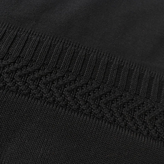 HERMES one piece cotton black 36