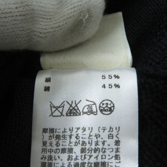 HERMES one piece cotton black 36