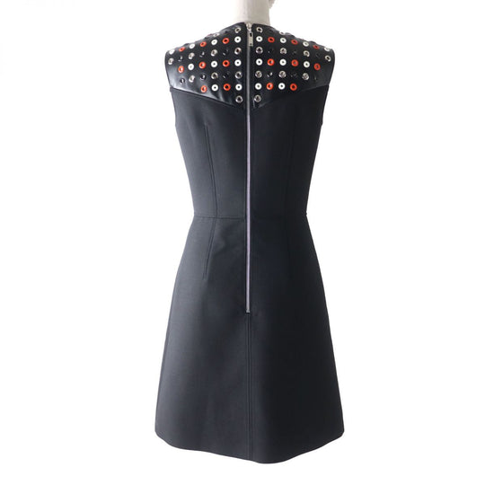 LOUIS VUITTON one piece wool Black x multicolor 34