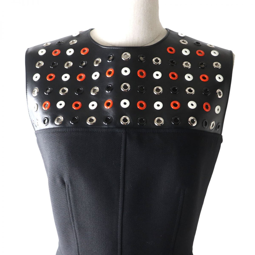 LOUIS VUITTON one piece wool Black x multicolor 34