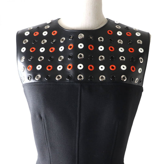 LOUIS VUITTON one piece wool Black x multicolor 34