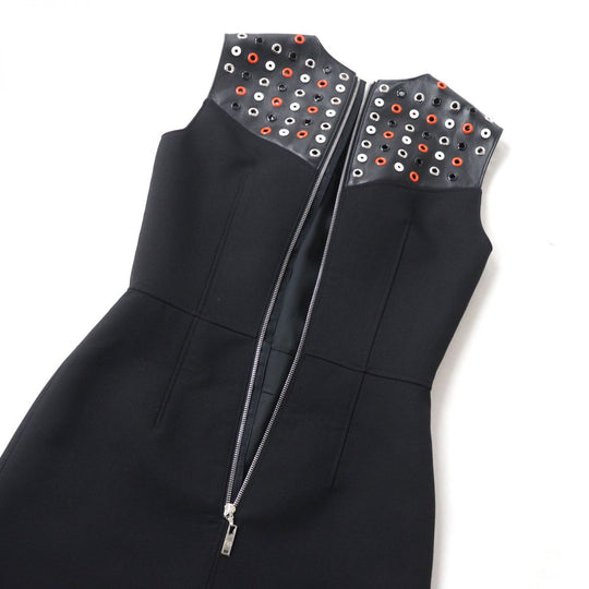 LOUIS VUITTON one piece wool Black x multicolor 34
