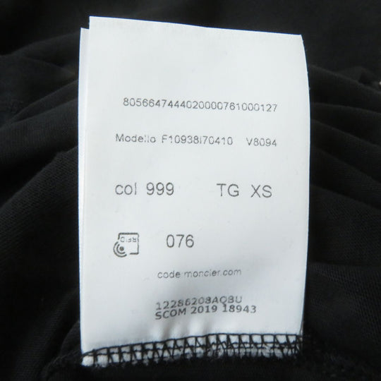 MONCLER one piece cotton Black x white XS