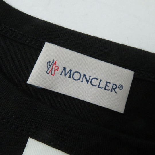 MONCLER one piece cotton Black x white XS