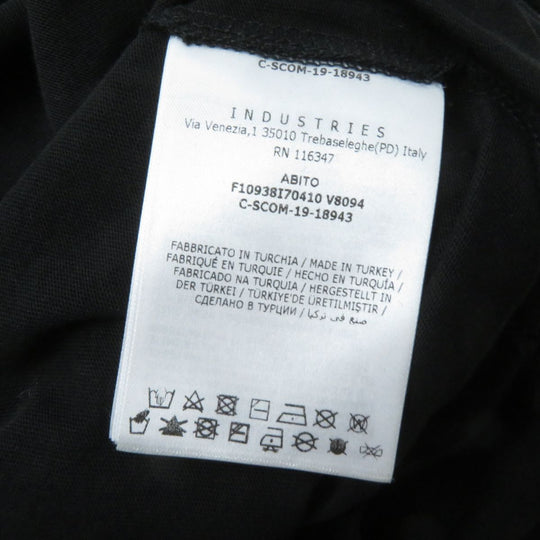 MONCLER one piece cotton Black x white XS