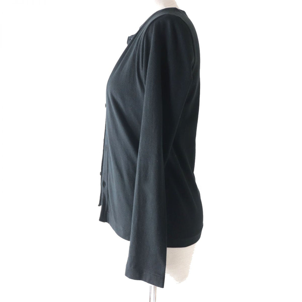 COMME des GARCONS cardigan cotton black XS