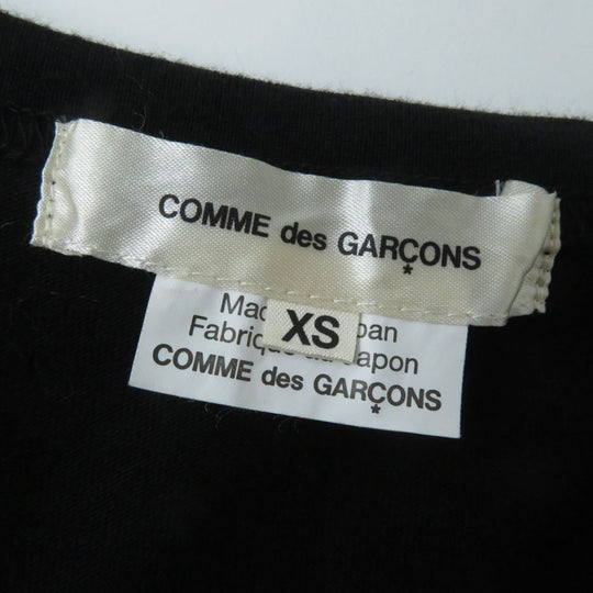 COMME des GARCONS cardigan cotton black XS