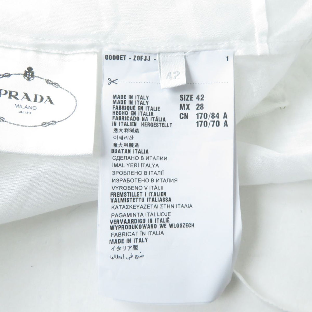 PRADA one piece 100% cotton multicolor 42