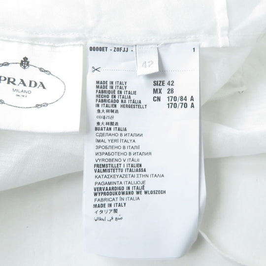PRADA one piece 100% cotton multicolor 42