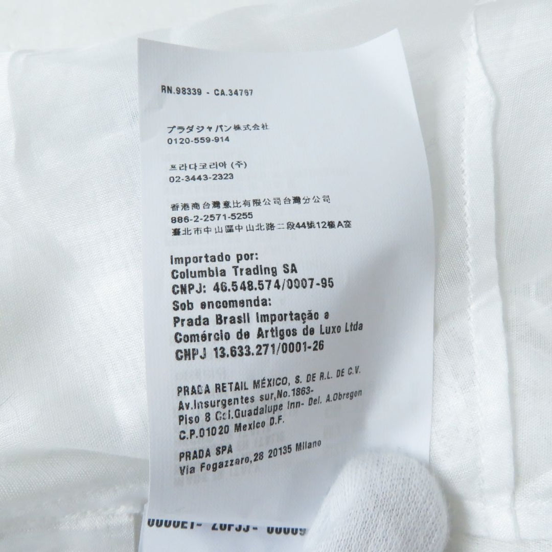 PRADA one piece 100% cotton multicolor 42