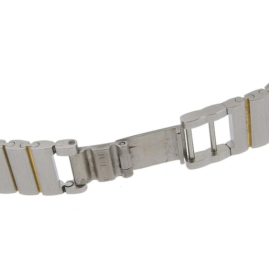 Dunhill Watches Quartz Stainless Steel , Plated Gold Silver / Gold Millennium gold dial Women Used Authentic
